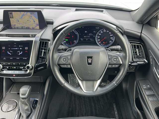 トヨタ クラウン ハイブリッド RS アドバンス 三重県 2019(令1)年 4.3万km プレシャスブラックパール 純正ナビ　/全周囲カメラ　/BSM /黒革シート /ビルトインＥＴＣ２．０　/前後コーナーセンサー　/パーキングアシスト /ステアリングヒーター　/革巻きステアリング/ステアリングスイッチ/前席シートヒーター　/前席エアーシート/前席パワーシート　/メモリシート/ヘッドアップディスプレイ/h純正フロアマット/ドライブレコーダー /LEDヘッドライト/オートライト/オートハイビーム/電動格納ミラー/禁煙車