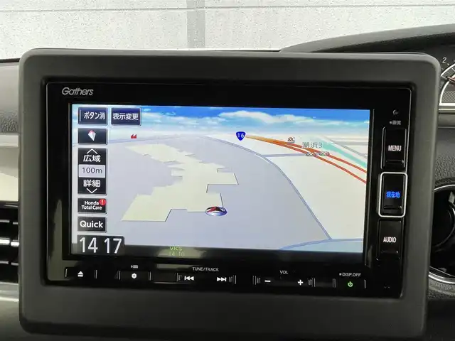 ホンダ Ｎ ＢＯＸ カスタム L ターボ スタイル+ブラック 千葉県 2022(令4)年 0.8万km プラチナホワイトパール 衝突軽減ブレーキ/両側パワースライドドア/純正７インチナビ/フルセグＴＶ/Ｂｌｕｅｔｏｏｔｈ/バックカメラ/レーダークルーズコントロール/ハーフレザーシート/ＬＥＤヘッドライト/オートライト