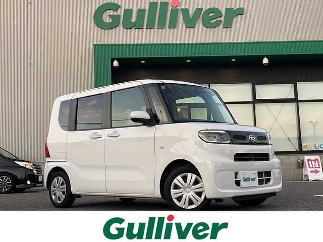 ダイハツ タント X 島根県 2019(令1)年 6.2万km ホワイト 社外SDナビゲーション(AVIC-RZ403)/バックカメラ/片側パワースライドドア/ウェルカムオープンドア/ロングスライドシート/LEDヘッドライト/AUTOライト/コーナーセンサー/アイドリングストップ/ETC