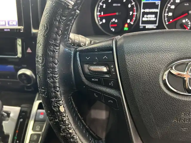 トヨタ ヴェルファイア Z 鹿児島県 2015(平27)年 6.5万km ホワイトパールクリスタルシャイン 禁煙車/純正9インチSDナビ(NSZT-Y64T)/　・Bluetooth/　・CD/DVD/　・フルセグTV/　・AM/FM/フリップダウンモニター/両側パワースライドドア/バックカメラ/ETC/電動パーキングブレーキ/ブレーキホールド/前後コーナーセンサー/後席オットマン/純正フロアマット/社外アルミホイール(huperion)/電動格納ミラー/ステアリングリモコン/全席オートパワーウィンドウ