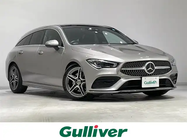 メルセデス・ベンツ ＣＬＡ２００ｄ Sブレーク AMGライン 宮城県 2019(令1)年 5.7万km モハーベシルバー 純正ナビ/前後ドライブレコーダー/道路標識アシスト/アクティブレーンキーピングアシスト/アテンションアシスト/ブラインドスポットアシスト/レーンチェンジアシスト/ヘッドアップディスプレイ/レーダークルーズコントロール/前後側方カメラ/アラウンドビューモニター/ビルトインETC2.0/パワーシート/シートメモリー/シートヒーター/パワーバックドア/パドルシフト/ステアリングスイッチ/フルセグTV/Bluetooth/LEDヘッドライト/オートライト/純正アルミホイール/純正フロアマット/スマートキー/プッシュスタート