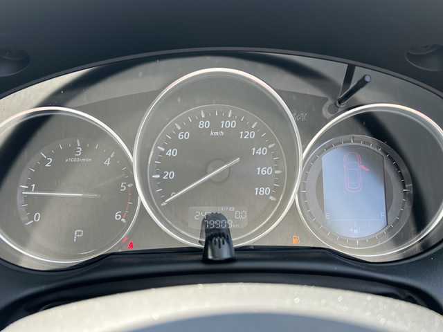 マツダ ＣＸ－５ XD 秋田県 2014(平26)年 8万km メテオグレーマイカ 登録時走行距離79909km/４WD/純正SDナビ/CD/DVD/Bluetooth/バックカメラ/フルセグTV/ETC/クルーズコントロール/前方ドライブレコーダー/横滑り防止装置/盗難防止装置/前後コーナーセンサー/アイドリングストップ/格納ウィンカーミラー/純正AW/純正フロアマット/LEDヘッドライト/フォグランプ/スマートキー
