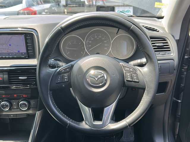 マツダ ＣＸ－５ XD 秋田県 2014(平26)年 8万km メテオグレーマイカ 登録時走行距離79909km/４WD/純正SDナビ/CD/DVD/Bluetooth/バックカメラ/フルセグTV/ETC/クルーズコントロール/前方ドライブレコーダー/横滑り防止装置/盗難防止装置/前後コーナーセンサー/アイドリングストップ/格納ウィンカーミラー/純正AW/純正フロアマット/LEDヘッドライト/フォグランプ/スマートキー