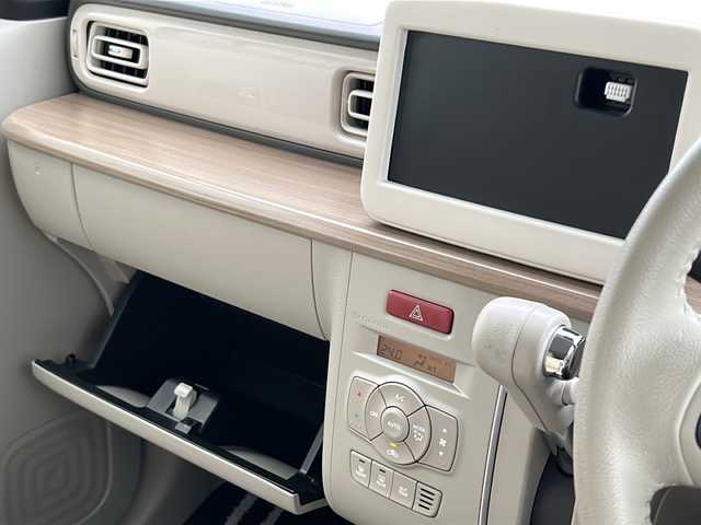 スズキ ラパン X 山口県 2022(令4)年 0.3万km ノクターンブルーパール デュアルカメラブレーキサポート/誤発進抑制機能/リヤパーキングセンサー/後退時ブレーキサポート/車線逸脱警報機能/ふらつき警報機能/LEDヘッドランプ/オートライト/ハイビームアシスト/アイドリングストップ/シートヒーター【D＋N席】/スマートキー/プッシュスタート/運転席・助手席シートヒーター/純正フロアマット/14インチ純正アルミホイール/取扱説明書/保証書