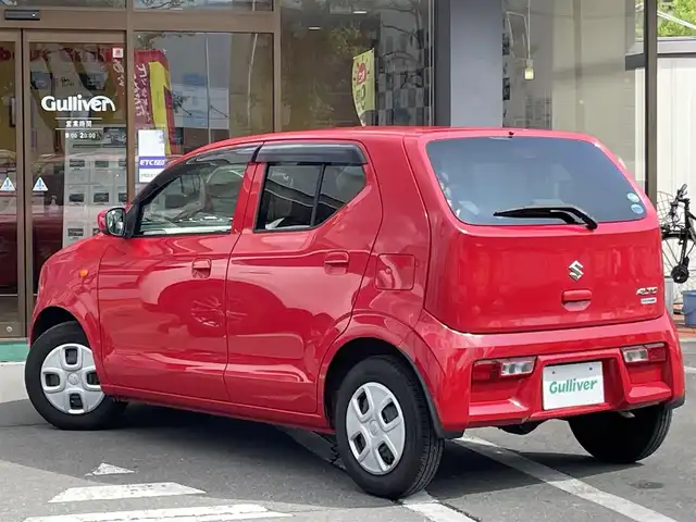 スズキ アルト S 長野県 2015(平27)年 12.3万km ピュアレッド 社外スタットレスタイヤ積み込み/ドアバイザー/アイドリングストップ/盗難防止装置/前席シートヒーター/社外フロアマット