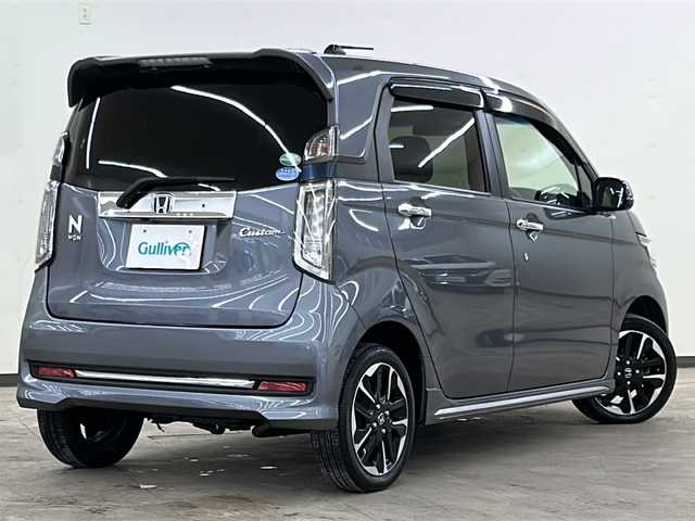 ホンダ Ｎ ＷＧＮ カスタム G ターボパッケージ 道央・札幌 2017(平29)年 3.6万km シャイニンググレーM /4WD//社外ナビ：カロッツェリア//バックカメラ/ビルトインＥＴＣ//横滑り防止装置//LEDヘッドライト//オートライト//エンジンプッシュスタート//スマートキー//スペアキー1本//純正フロアマット//純正15インチアルミホイール//電動格納ミラー//純正エンジンスターター//社外ホイール付きスタッドレスタイヤ積み込み