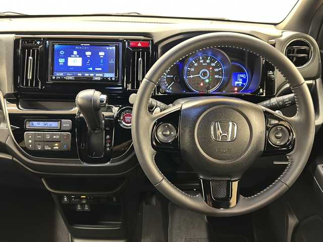 ホンダ Ｎ ＷＧＮ カスタム G ターボパッケージ 道央・札幌 2017(平29)年 3.6万km シャイニンググレーM /4WD//社外ナビ：カロッツェリア//バックカメラ/ビルトインＥＴＣ//横滑り防止装置//LEDヘッドライト//オートライト//エンジンプッシュスタート//スマートキー//スペアキー1本//純正フロアマット//純正15インチアルミホイール//電動格納ミラー//純正エンジンスターター//社外ホイール付きスタッドレスタイヤ積み込み