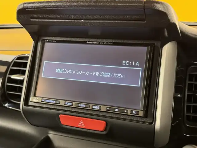 ホンダ Ｎ ＢＯＸ カスタム G Lパッケージ 群馬県 2012(平24)年 5.5万km プレミアムダイナミックブルーパール 社外SDナビ/　　CD/DVD/フルセグ/MSV/USB/iPod/片側パワースライドドア/HIDオートライト/純正14インチAW/ドライブレコーダー/アイドリングストップ/横滑り防止装置/スマートキー/ETC
