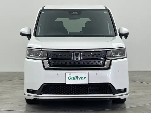 ホンダ ステップワゴン スパーダ eHEV 群馬県 2023(令5)年 3.6万km プラチナホワイトパール 純正９型ナビ　バックカメラ　アダプティブクルーズコントロール　ブラインドスポットモニター　レーンキープアシスト　衝突被害軽減ブレーキ　シートヒーター　パワーバックドア　コーナーセンサー　ＬＥＤ　禁煙車