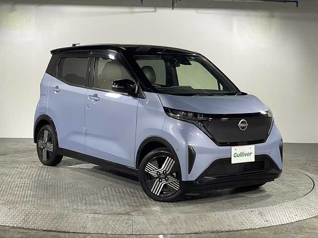 日産 サクラ G 沖縄県 2023(令5)年 1.1万km 青Ⅱ 禁煙車/県外仕入れ/純正ナビ/　フルセグＴＶ／Ｂｌｕｅｔｏｏｔｈ　/アラウンドビューカメラ/バックカメラ/ＵＳＢ/純正ドライブレコーダー前後/プロパイロット/プロパイロットパーキング/ｅ－Ｐｅｄａｌ/ハンドル支援/コーナーセンサー/ビルトインＥＴＣ２．０/純正15インチアルミ/純正フロアマット/ステアリングヒーター