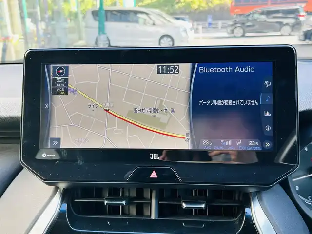 トヨタ ハリアー Z 神奈川県 2020(令2)年 3.7万km スレートグレーメタリック 純正メモリナビ（JLB）/・DTV/Bluetooth/全方位モニタ/JBLプレミアムサウンド/前後ドライブレコーダー/ヘッドアップディスプレイ/Toyota Safety Sense/・プリクラッシュセーフティ/・レーントレーシングアシスト/・レーダークルーズコントロール/・先行車発進告知機能/・ブラインドスポットモニター/・クリアランスソナー/イモビライザー/ビークルスタビリティアシスト/コーナーセンサー/アダプティブハイビームシステム/パワーバックドア/ハーフレザーシート/D席パワーシート/純正フロアマット/純正19インチアルミホイール/純正LEDヘッドライト/フォグランプ/ビルトインETC2.0/センターコンソール/革巻きステアリング/プッシュEgスタート/ストップ/スマートキー×1/取扱説明書