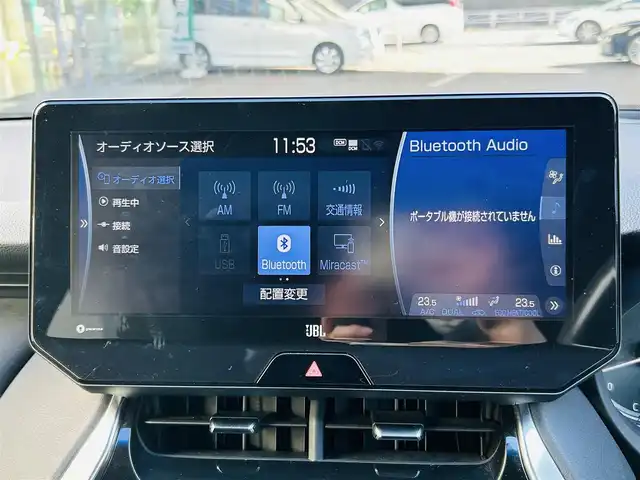 トヨタ ハリアー Z 神奈川県 2020(令2)年 3.7万km スレートグレーメタリック 純正メモリナビ（JLB）/・DTV/Bluetooth/全方位モニタ/JBLプレミアムサウンド/前後ドライブレコーダー/ヘッドアップディスプレイ/Toyota Safety Sense/・プリクラッシュセーフティ/・レーントレーシングアシスト/・レーダークルーズコントロール/・先行車発進告知機能/・ブラインドスポットモニター/・クリアランスソナー/イモビライザー/ビークルスタビリティアシスト/コーナーセンサー/アダプティブハイビームシステム/パワーバックドア/ハーフレザーシート/D席パワーシート/純正フロアマット/純正19インチアルミホイール/純正LEDヘッドライト/フォグランプ/ビルトインETC2.0/センターコンソール/革巻きステアリング/プッシュEgスタート/ストップ/スマートキー×1/取扱説明書