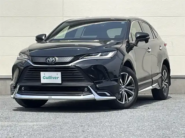 トヨタ ハリアー G 茨城県 2022(令4)年 1.7万km プレシャスブラックパール ８型ディスプレイオーディオ（ＢＴ・ＦＭ・ＡＭ・ＡＵＸ・ＵＳＢ）/モデリスタフルエアロ/デジタルインナーミラー　/レーダークルーズコントロール/ビルトインＥＴＣ　/前後コーナーセンサー/前後ドラレコ　　/オートマチックハイビーム　/パワーシート/衝突軽減ブレーキ/モデリスタフルエアロ/パワーバックドア/レーンキープアシスト/W＋サイドエアバック/バックカメラ　/　