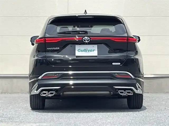 トヨタ ハリアー G 茨城県 2022(令4)年 1.7万km プレシャスブラックパール ８型ディスプレイオーディオ（ＢＴ・ＦＭ・ＡＭ・ＡＵＸ・ＵＳＢ）/モデリスタフルエアロ/デジタルインナーミラー　/レーダークルーズコントロール/ビルトインＥＴＣ　/前後コーナーセンサー/前後ドラレコ　　/オートマチックハイビーム　/パワーシート/衝突軽減ブレーキ/モデリスタフルエアロ/パワーバックドア/レーンキープアシスト/W＋サイドエアバック/バックカメラ　/　