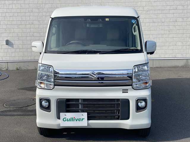 スズキ エブリィ ワゴン PZターボ スペシャル ハイルーフ 香川県 2022(令4)年 5.4万km パールホワイト 純正ナビ／バックカメラ／両側パワースライドドア／フルセグＴＶ／ＥＴＣ／シートヒーター／ドラレコ／コーナーセンサー／衝突軽減ブレーキ／ＨＩＤヘッドライト／オートライト／アイドリングストップ