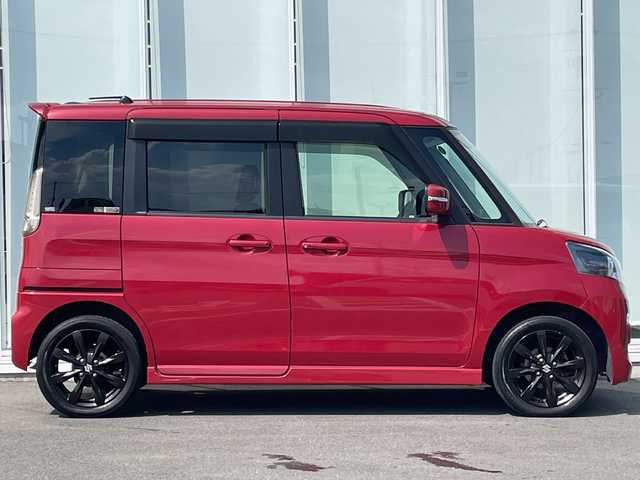 スズキ スペーシア カスタム XS リミテッド 神奈川県 2014(平26)年 4.2万km フェニックスレッドパール 社外ＳＤナビＴＶ　/両側パワースライドドア　/ＥＴＣ　　/前席シートヒーター　/フォグランプ　/オートライト　/オートマチックハイビーム　/純正アルミホイール　/純正フロアマット　/電動格納ミラー　/ドアバイザー　/取扱説明書/記録簿