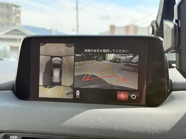 マツダ ＣＸ－５ XD Lパッケージ 茨城県 2018(平30)年 8.5万km ディープクリスタルブルーマイカ ターボ　純正ナビＴＶ　全方位カメラ　レザーシート　レーダークルコン　シートヒーター　ハンドルヒーター　ＥＴＣ　ドラレコ　衝突軽減　クリアランスソナー　レーンアシスト　アイドリングストップ　ＨＵＤ