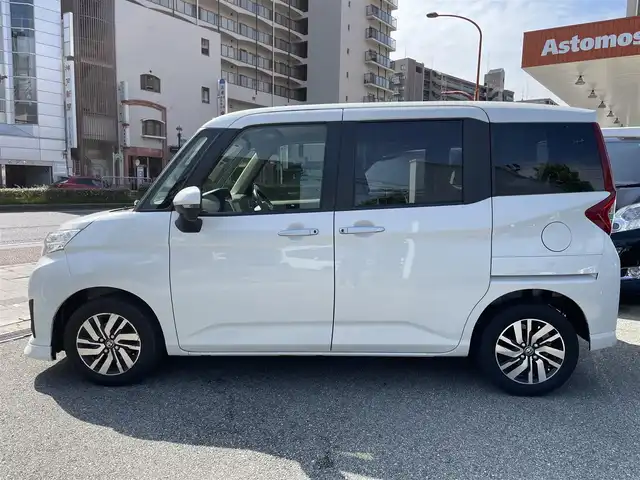 トヨタ ルーミー カスタムG 兵庫県 2018(平30)年 10.6万km パールホワイトⅢ (株)IDOMが運営する【じしゃロン西宮店】の自社ローン専用車両になります。こちらは現金またはオートローンご利用時の価格です。自社ローンご希望の方は別途その旨お申付け下さい/＊ETC/＊バックカメラ/＊パワステ/＊パワーウィンドウ/＊アイドリングストップ/＊クルーズコントロールあり/＊フルセグ/＊シートヒーター/＊両側パワスラ/＊横滑り防止装置/＊オートライト/＊LEDライト