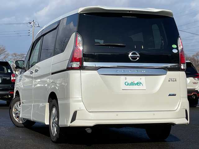 日産 セレナ ハイウェイスター 道央・札幌 2017(平29)年 14.8万km ブリリアントホワイトパール ４WD/純正SDナビ/AM/FM/BT/SD/CD/AUX/フルセグ/衝突被害軽減ブレーキ/横滑り防止装置/クルーズコントロール/パーキングアシスト/クリアランスソナー/バックカメラ/サイドカメラ/フロントカメラ/全方位カメラ/アラウンドビューモニター/ビルトインETC/アイドリングストップ/ECOMODE/両側パワースライドドア/革巻きステアリング/ステアリングリモコン/プッシュスタート/スマートキー/キセノンヘッドライト/オートライト/ヘッドライトレベライザー/電動格納ミラー/ウィンカーミラー/純正フロアマット/ドアバイザー/スペアキー