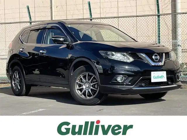 日産 エクストレイル 20Xtt エマージェンシーブレーキ 東京都 2017(平29)年 7.8万km ダイヤモンドブラック 純正ナビ　/ＴＶ　/ＣＤ／ＤＶＤ再生　/全周囲カメラ　/前席シートヒーター　/電動リアゲート　/ビルトインＥＴＣ　/ドライブレコーダー　/クルーズコントロール　/純正フロアマット　/後側方車両検知警報　/衝突軽減ブレーキ