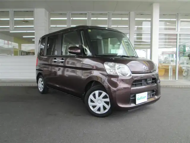 ダイハツ タント X SA 千葉県 2015(平27)年 4.8万km プラムブラウンクリスタルマイカ 社外SDナビ・フルセグTV/バックカメラ/オーディオ【CD/DVD/SD/DVD】/スマートアシスト/パワースライドドア/横滑り防止装置/エコアイドリング/プッシュスタート/スマートキー/記録簿H27.28.29.R1.3.5年有り