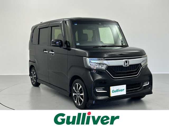 ホンダ Ｎ ＢＯＸ カスタム G L ターボ ホンダセンシング 福島県 2019(平31)年 6万km クリスタルブラックパール Gathers8インチナビ/バックカメラ/両側パワースライドドア/ホンダセンシング/アダプティブクルーズコントロール/ハーフレザーシート/ステアリングリモコン/パドルシフト/ビルトインETC/プッシュスタート/スマートキー/LEDヘッドライト/フォグライト/純正アルミホイール
