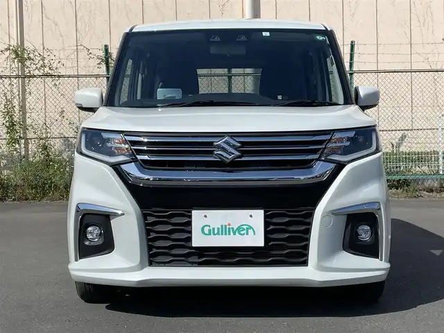 スズキ ソリオ HV MZ 東京都 2023(令5)年 4.2万km ピュアホワイトP ケンウッドナビ/バックモニター/デュアルカメラブレーキサポート/車線逸脱警報機能/パーキングソナー/シートヒーター/アダプティブクルーズ/両側電動スライドドア/横滑り防止措置/スマートキー
