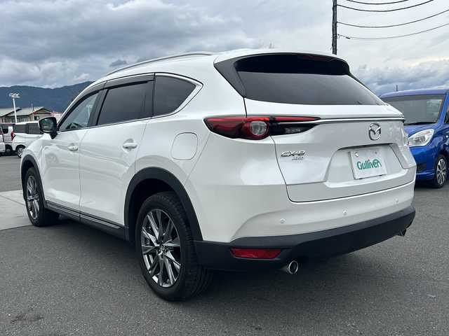 マツダ ＣＸ－８ XD Lパッケージ 山梨県 2018(平30)年 5.4万km スノーフレイクホワイトパールマイカ ４ＷＤ/純正ＳＤナビ/全周囲モニター/フルセグＴＶ/Ｂｌｕｅｔｏｏｔｈ/ＢＯＳＥプレミアムサウンドシステム/ＥＴＣ２．０/D/N席パワーシート/Ｄ／Ｎ席エアシート/Ｄ／Ｎ席・２列目シートヒーター/横滑り防止装置/前後コーナーセンサー/盗難防止装置/衝突被害軽減システム/ＡＢＳ