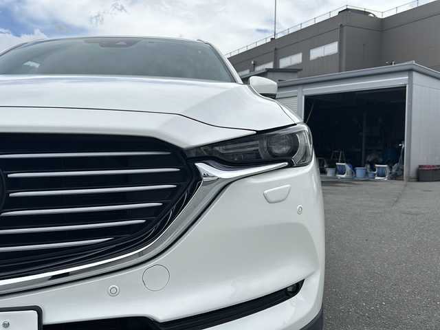 マツダ ＣＸ－８ XD Lパッケージ 山梨県 2018(平30)年 5.4万km スノーフレイクホワイトパールマイカ ４ＷＤ/純正ＳＤナビ/全周囲モニター/フルセグＴＶ/Ｂｌｕｅｔｏｏｔｈ/ＢＯＳＥプレミアムサウンドシステム/ＥＴＣ２．０/D/N席パワーシート/Ｄ／Ｎ席エアシート/Ｄ／Ｎ席・２列目シートヒーター/横滑り防止装置/前後コーナーセンサー/盗難防止装置/衝突被害軽減システム/ＡＢＳ
