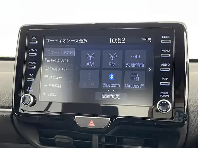 トヨタ ヤリスクロス ハイブリッド Z アドベンチャー 道央・札幌 2023(令5)年 1.9万km ブラックマイカ ・ワンオーナー/・4WD/・純正ディスプレイオーディオ/　ナビキット/Bt/USB/Miracast/フルセグ/・パノラミックビューモニター/・ビルトインETC/・HUD/・茶灰コンビハーフレザーシート/・シートヒーター（D/N）/・パワーシート（D）/・ステアリングヒーター/・トヨタセーフティセンス/・レーダークルーズコントロール/・PCS/・LTA/・BSM/・RCTA/・PKSB/・RSA/・前後クリアランスソナー/・LEDヘッドライト/・オートハイビーム/・ダウンヒルアシストコントロール/・オートライト/・プッシュスタート/・スマートキー/・オートブレーキホールド/・純正フロアマット/・保証書、取説（有）/・スペアキーｘ１