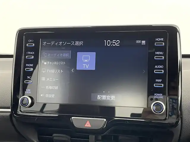 トヨタ ヤリスクロス ハイブリッド Z アドベンチャー 道央・札幌 2023(令5)年 1.9万km ブラックマイカ ・ワンオーナー/・4WD/・純正ディスプレイオーディオ/　ナビキット/Bt/USB/Miracast/フルセグ/・パノラミックビューモニター/・ビルトインETC/・HUD/・茶灰コンビハーフレザーシート/・シートヒーター（D/N）/・パワーシート（D）/・ステアリングヒーター/・トヨタセーフティセンス/・レーダークルーズコントロール/・PCS/・LTA/・BSM/・RCTA/・PKSB/・RSA/・前後クリアランスソナー/・LEDヘッドライト/・オートハイビーム/・ダウンヒルアシストコントロール/・オートライト/・プッシュスタート/・スマートキー/・オートブレーキホールド/・純正フロアマット/・保証書、取説（有）/・スペアキーｘ１