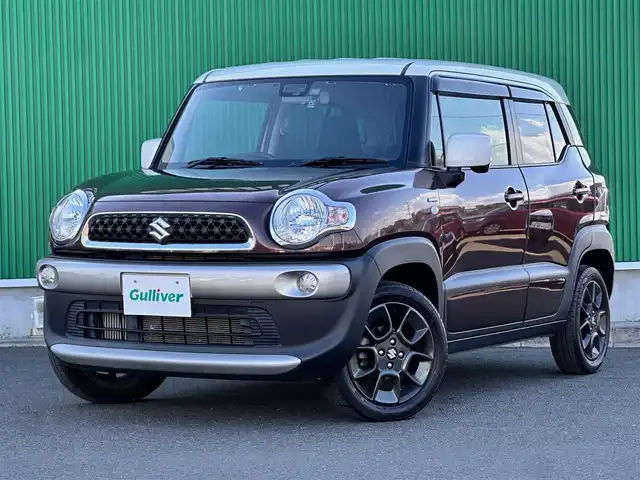スズキ クロスビー HYBRID MX 宮城県 2020(令2)年 5万km クラッシーブラウンメタリック/ホワイト 2トーンルーフ セーフティサポートパッケージ/・デュアルカメラブレーキサポート/・誤発進抑制機能（後退時含む）/・車線逸脱警報機能/・ふらつき警報機能/・先行車発進お知らせ機能/・ハイビームアシスト/・後退時ブレーキサポート/・リアパーキングセンサー/・オートライト/・SRSエアバッグ（サイド/カーテン）/＝＝＝/社外8インチナビ（MDV-X802L）/・CD/DVD/・Bluetooth/・フルセグTV/バックカメラ/ETC/ドライブレコーダー/シートヒーター/パドルシフト/スマートキー＆プッシュスタート/電動格納ミラー/純正ドアバイザー/純正フロアマット/Wエアバッグ