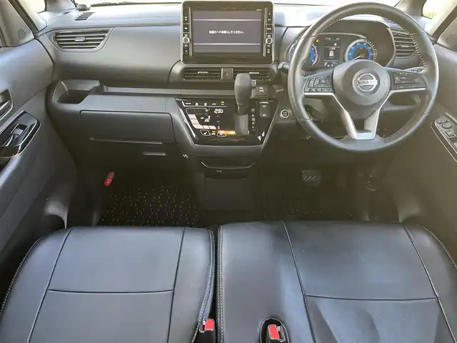 日産 ルークス HWS Gターボ プロパイロットED 鳥取県 2020(令2)年 3.8万km ブラック ４WD・ターボ車/純正9インチナビ/フルセグ/DVD/CD/BT/USB/アラウンドビューモニター/ドライブレコーダー・ETC/プロパイロット/エマージェンシーブレーキ/レーンキープアシスト/両側パワースライドド/前席シートヒーター/LEDヘットライト/レザー調シートカバー/純正15インチアルミホイール/プッシュエンジンスタート/アイドリングストップ