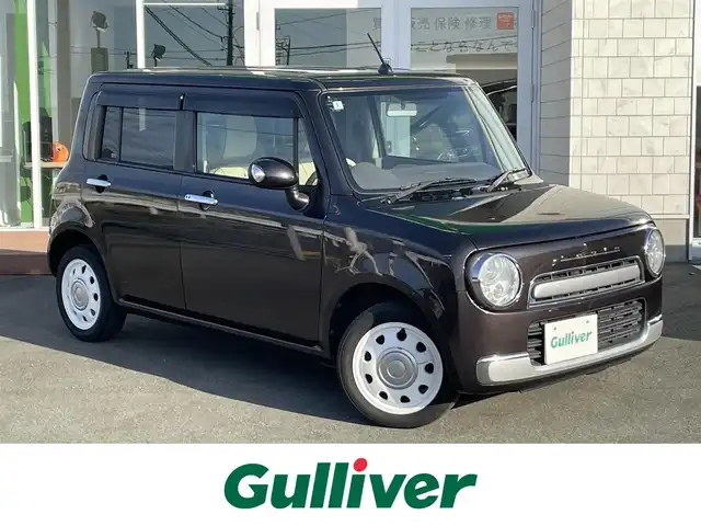 スズキ ラパン ショコラ X 愛知県 2014(平26)年 5.1万km アーバンブラウンパールメタリック ・純正メモリーナビ/・ワンセグテレビ/・Bluetooth/AUX接続機能/・バックカメラ/・ETC/・合成皮革シート/・ベンチシート/・純正14インチアルミホイール/・純正HIDヘッドライト/・オートライト/・スマートキー/・プッシュスタート/・オートエアコン/・アイドリングストップ