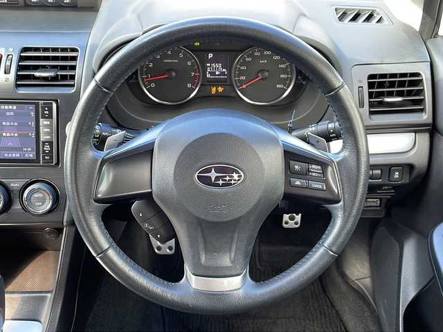 スバル インプレッサ スポーツ 2．0i－S アイサイト 青森県 2012(平24)年 7.2万km サテンホワイトパール ・4WD/・純正SDナビ/・Bluetooth/・フルセグTV/・バックカメラ/・衝突軽減ブレーキ/・レーンキープアシスト/・レーダークルーズコントロール/・パドルシフト/・純正17AW/・純正キセノンライト/・ETC/・純正フォグライト/・オートライト