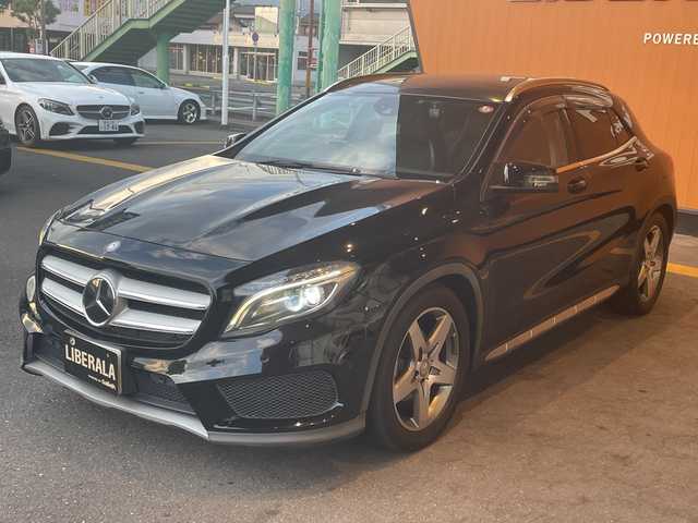 メルセデス・ベンツ ＧＬＡ１８０ スポーツ 高知県 2014(平26)年 9.8万km 黒 ディスプレイオーディオ/BT/バックカメラ/シートヒーター/パワーシート（メモリ機能有）/コーナーセンサー/ETC/ドライブレコーダー/パドルシフト/オートライト/MTモード付AT