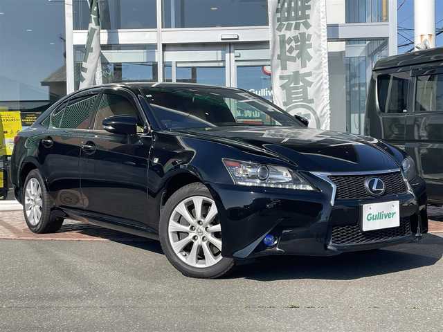 レクサス ＧＳ 350 Fスポーツ 道央・札幌 2013(平25)年 9.2万km ブラック 登録時走行距離91562ｋｍ/　４　Ｗ　Ｄ　/寒冷地仕様/純正ナビ（CD/DVD/FM/AM/BT)/フルセグTV(走行中視聴可能)/バックカメラ/ウィンカーミラー/クルーズコントロール（追従走行なし）/ドアバイザー/プッシュスタート/ビルトインETC/MTモード付AT/パドルシフト/スペアキー×２/パーキングアシスト/純正フロアマット/パワーシート（運転席/助手席）/シートヒーター（運転席/助手席）/エアシート（運転席/助手席）/横滑り防止装置/オートライト/コーナーセンサー/純正エンジンスターター/フォグランプ/リアフォグランプ/ステアリングスイッチ/革巻きステアリング/自動防眩ミラー/フロントワイパーデアイサー/ワイパー間欠時間コントローラー/イルミネーションコントロール/ヘッドライトクリーナー/シートメモリー/電動格納ミラー/ECO・NORMAL・SPORTモード/SNOWスイッチ/nanoe搭載エアコン/リアサンシェードスイッチ