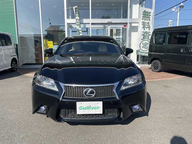 レクサス ＧＳ 350 Fスポーツ 道央・札幌 2013(平25)年 9.2万km ブラック 登録時走行距離91562ｋｍ/　４　Ｗ　Ｄ　/寒冷地仕様/純正ナビ（CD/DVD/FM/AM/BT)/フルセグTV(走行中視聴可能)/バックカメラ/ウィンカーミラー/クルーズコントロール（追従走行なし）/ドアバイザー/プッシュスタート/ビルトインETC/MTモード付AT/パドルシフト/スペアキー×２/パーキングアシスト/純正フロアマット/パワーシート（運転席/助手席）/シートヒーター（運転席/助手席）/エアシート（運転席/助手席）/横滑り防止装置/オートライト/コーナーセンサー/純正エンジンスターター/フォグランプ/リアフォグランプ/ステアリングスイッチ/革巻きステアリング/自動防眩ミラー/フロントワイパーデアイサー/ワイパー間欠時間コントローラー/イルミネーションコントロール/ヘッドライトクリーナー/シートメモリー/電動格納ミラー/ECO・NORMAL・SPORTモード/SNOWスイッチ/nanoe搭載エアコン/リアサンシェードスイッチ