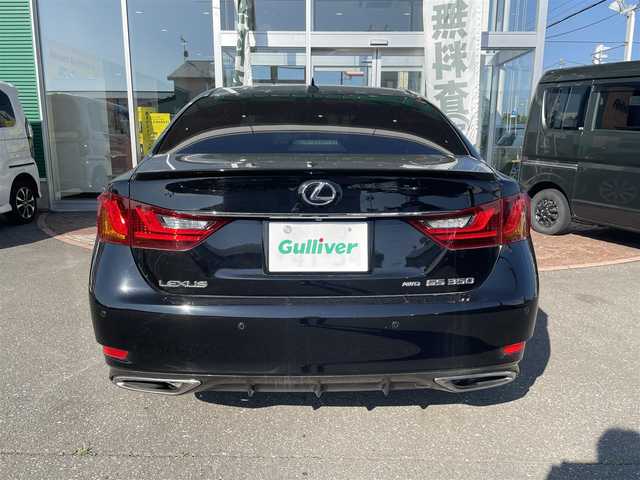 レクサス ＧＳ 350 Fスポーツ 道央・札幌 2013(平25)年 9.2万km ブラック 登録時走行距離91562ｋｍ/　４　Ｗ　Ｄ　/寒冷地仕様/純正ナビ（CD/DVD/FM/AM/BT)/フルセグTV(走行中視聴可能)/バックカメラ/ウィンカーミラー/クルーズコントロール（追従走行なし）/ドアバイザー/プッシュスタート/ビルトインETC/MTモード付AT/パドルシフト/スペアキー×２/パーキングアシスト/純正フロアマット/パワーシート（運転席/助手席）/シートヒーター（運転席/助手席）/エアシート（運転席/助手席）/横滑り防止装置/オートライト/コーナーセンサー/純正エンジンスターター/フォグランプ/リアフォグランプ/ステアリングスイッチ/革巻きステアリング/自動防眩ミラー/フロントワイパーデアイサー/ワイパー間欠時間コントローラー/イルミネーションコントロール/ヘッドライトクリーナー/シートメモリー/電動格納ミラー/ECO・NORMAL・SPORTモード/SNOWスイッチ/nanoe搭載エアコン/リアサンシェードスイッチ