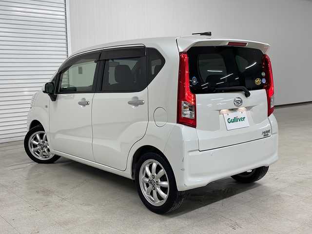 ダイハツ ムーヴ X SAⅡ 熊本県 2016(平28)年 3.7万km パールホワイトⅢ ダイハツ純正7インチメモリナビ/　　・CD/DVD/BT/フルセグ/ステアリングリモコン/バックカメラ/ベンチシート/フルフラットシート/アイドリングストップ/衝突軽減システム/コーナーセンサー/オートライト/横滑り防止機能/エアバック/　　・運転席/助手席/社外15インチアルミホイール/スマートキー