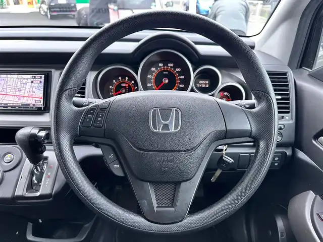 ホンダ クロスロード 18X 宮城県 2007(平19)年 10.1万km ナイトシェイドメタリック 4WD/社外SDナビ/【CD・DVD・SD・BT・フルセグTV】/バックカメラ/社外16インチAW/社外前後ドライブレコーダー/社外ルーフキャリア/電動格納ミラー/ステアリングスイッチ/横滑り防止装置/キーレス/スペアキー/ETC
