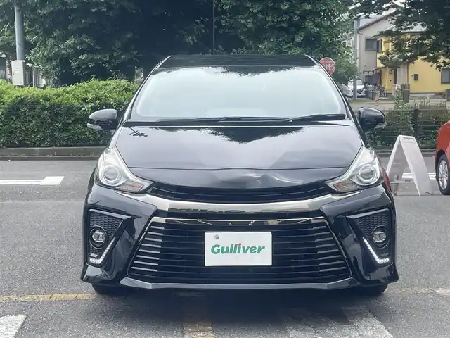 トヨタ プリウス α S ツーリングセレクション G’s 神奈川県 2017(平29)年 2.2万km アティチュードブラックマイカ ワンオーナー/ディーラーOPナビ(9インチ)/CD/DVD/Bluetooth/地デジ/バックカメラ/ETC2.0/スウェード調/合皮コンビシート/LEDヘッドライト/オートライト/Gs専用18インチアルミ/スマートキー/保証書/取説/スペアキーあり