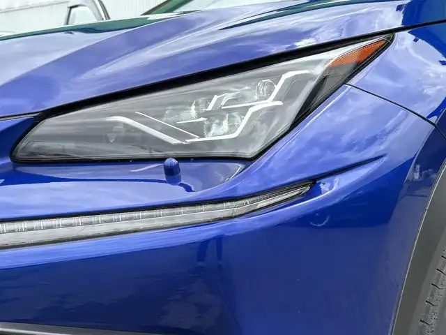 レクサス ＮＸ 300 Fスポーツ 徳島県 2017(平29)年 3.4万km ヒートブルーコントラストレイヤリング 純正メーカーナビ/　ラジオ/BT/SD/フルセグ/DISC/USB/AUX/サンルーフ/レクサスセーフティーシステム/パノラミックビューモニター/ドライブレコーダー/レーダークルーズコントロール/パワーバックドア/ビルトインETC2.0/3限LEDオートヘッドライト/シートヒーター/ステアリングヒーター/ベンチレーター/コーナーセンサー/純正フロアマット/ドアバイザー/ブラインドスポットモニター/パドルシフト/シートメモリ/アクティブサウンドコントロール/フォグライト/ドアバイザー