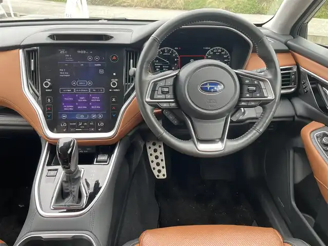 スバル アウトバック 富山県 2021(令3)年 5.7万km クリスタルブラックシリカ 純正ナビ／/フルセグＴＶ／/Ｂｌｕｅｔｏｏｔｈ／/ＤＶＤ再生／/サイドカメラ／/バックカメラ／/スマートキー／/プッシュスタートエンジン／/パワーバックドア/アイサイト／/レーダークルーズコントロール/レーンキープアシスト/ルーフレール／/エアシート／/シートヒーター／/パワーシート/ビルトインＥＴＣ