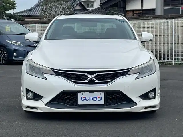 トヨタ マークＸ 250G Sパッケージ 茨城県 2012(平24)年 10.2万km ホワイトパールクリスタルシャイン (株)IDOMが運営する【じしゃロン水戸店】の自社ローン専用車両になりますこちらは現金またはオートローンご利用時の価格です。自社ローンご希望の方は別途その旨お申付け下さい/サンルーフ/黒革シート/パワーシート/シートヒーター/純正HDDナビ/フルセグ/Bluetooth/サイド＆バックカメラ/ETC/HIDヘッドライト/車高調
