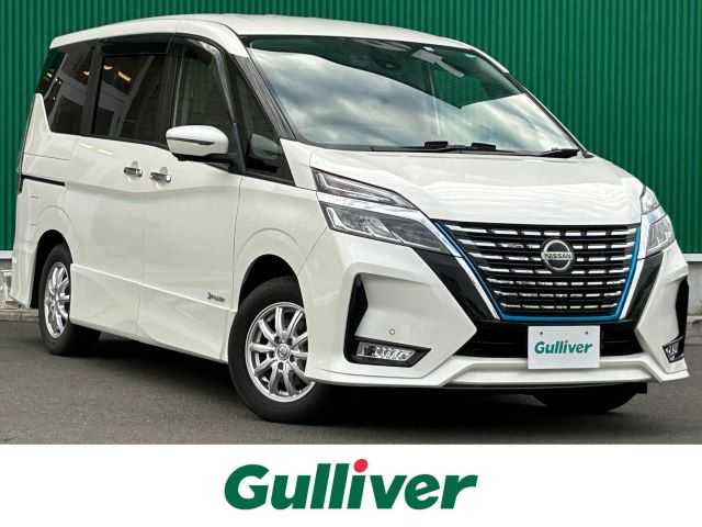 日産 セレナ e－パワー ハイウェイスター V 宮城県 2020(令2)年 5.7万km ブリリアントホワイトパール セーフティパッケージB/・プロパイロット/・SRSエアバッグ（サイド/カーテン）/・インテリジェントアラウンドビューモニター/・インテリジェントパーキングアシスト/・ふらつき警報/・電動パーキングブレーキ/・オートブレーキホールド/寒冷地仕様/・前席ヒーターシート/・ステアリングヒーター  /・ヒーター付ドアミラー/・リアオートエアコン/・3列目ヒーターダクト/＝＝＝/インテリジェントエマージェンシーブレーキ/車線逸脱警報/車線逸脱防止支援システム/踏み間違い衝突防止アシスト/後側方衝突防止支援システム/後側方車両検知警報/後退時車両検知警報/標識検知機能/コーナーセンサー/純正10インチナビ/・CD/DVD/・Bluetooth/・フルセグTV/ビルトインETC/ドライブレコーダー/ハンズフリーパワースライドドア（両側）/革巻きステアリング/ステアリングスイッチ/LEDヘッドランプ/フォグランプ/オートライト/スマートキー＆プッシュスタート/15インチAW/フロアマット/ドアバイザー