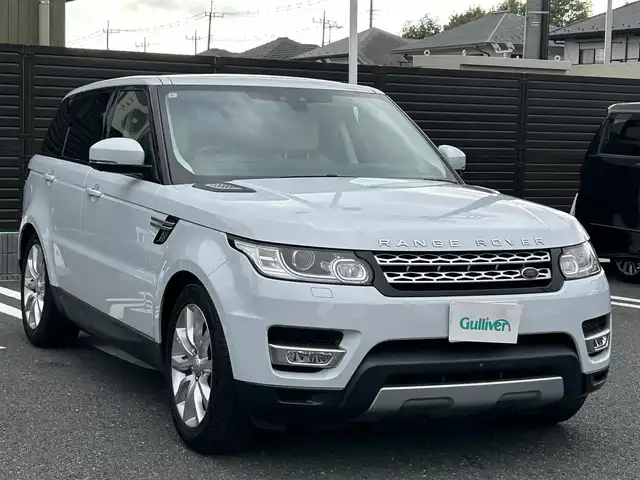 ランドローバー レンジローバースポーツ HSE 埼玉県 2017(平29)年 5.8万km パール リヤシートエンターテイメント/白革シート/ステアリングヒーター/メモリナビ/フルセグテレビ/バックカメラ/アイドリングストップ/クルーズコントロール/サンルーフ/プッシュスタート/パワーバックドア/ETC/保証書/取扱説明書