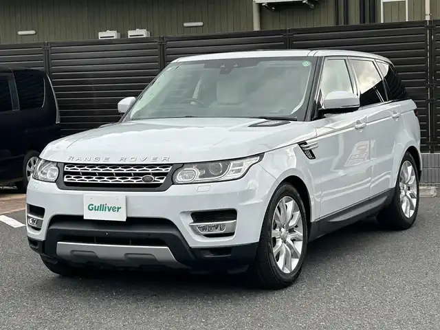 ランドローバー レンジローバースポーツ HSE 埼玉県 2017(平29)年 5.8万km パール リヤシートエンターテイメント/白革シート/ステアリングヒーター/メモリナビ/フルセグテレビ/バックカメラ/アイドリングストップ/クルーズコントロール/サンルーフ/プッシュスタート/パワーバックドア/ETC/保証書/取扱説明書