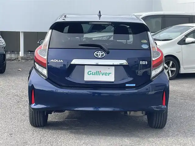 トヨタ アクア 福島県 2018(平30)年 4.8万km ダークブルーマイカ 純正SDナビ/フルセグテレビ/バックカメラ/ビルトインETC/クルーズコントロール/社外15インチAW/前席シートヒーター/プッシュスタート/スタッドレスタイヤ積込