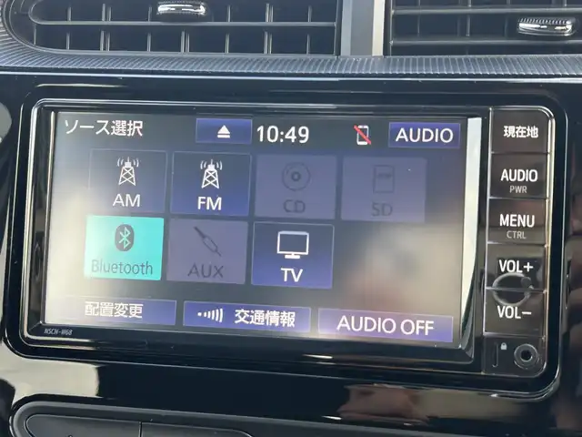 トヨタ アクア S スタイルブラック 熊本県 2020(令2)年 0.8万km ホワイトパールクリスタルシャイン 純正ナビ/・AM/FM/CD/SD/AUX/BT/・フルセグTV/全周囲カメラ/トヨタセーフティセンス/・レーンディパーチャーアラート/・パーキングサポートブレーキ/・クリアランスソナー/・先行車発進お知らせ機能/・オートマチックハイビーム/前後コーナーセンサー/ステアリングリモコン/オートライト/・LEDライト/D/N席シートヒーター/電動格納ミラー/・ウィンカーミラー/前後ドライブレコーダー（TZ-DR210）/ドアバイザー/純正フロアマット/スマートキー